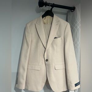 Elegant Cream Men's Blazer